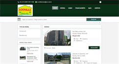 Desktop Screenshot of imobiliariaecoville.com.br